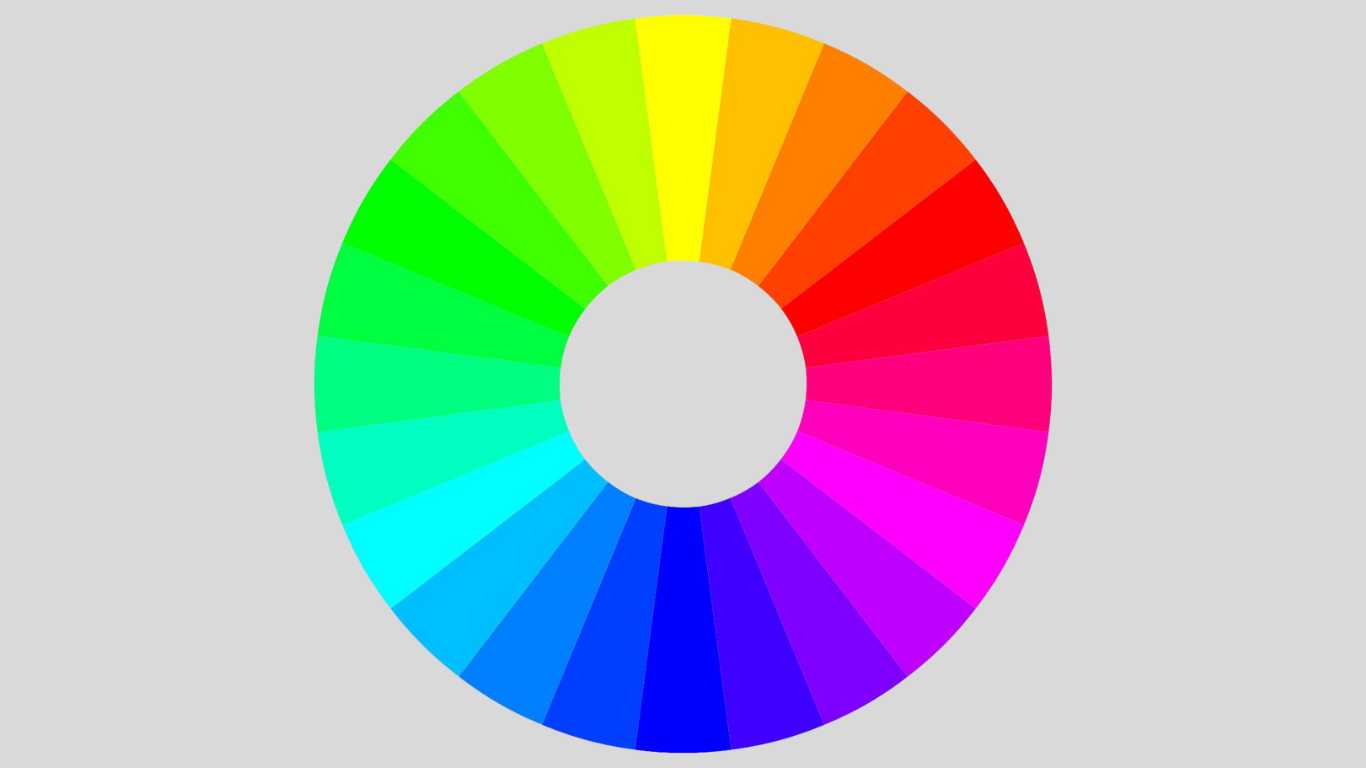 چرخ رنگ برای طراحی سایت